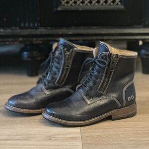 Bed Stu Moto Zip Combat Rustic Boots Women’s US 6.5
